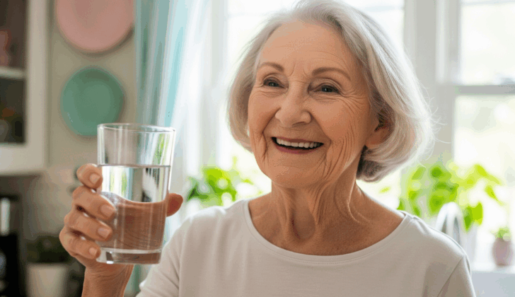 UTIs in older women: hydration a key step in UTI prevention.