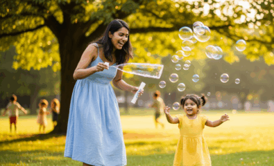 Gestalt Language Learning: “More bubbles.”