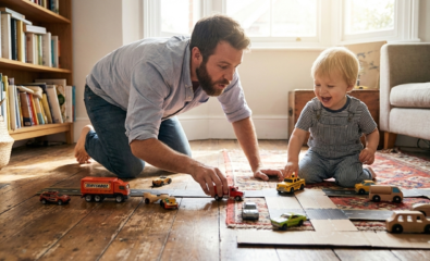 Commenting during pretend play encourages spontaneous talking