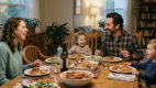 Family building emotional awareness through daily conversations.