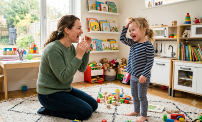 Games like Simon Says help children practice listening, attention, and self-control in a fun way.