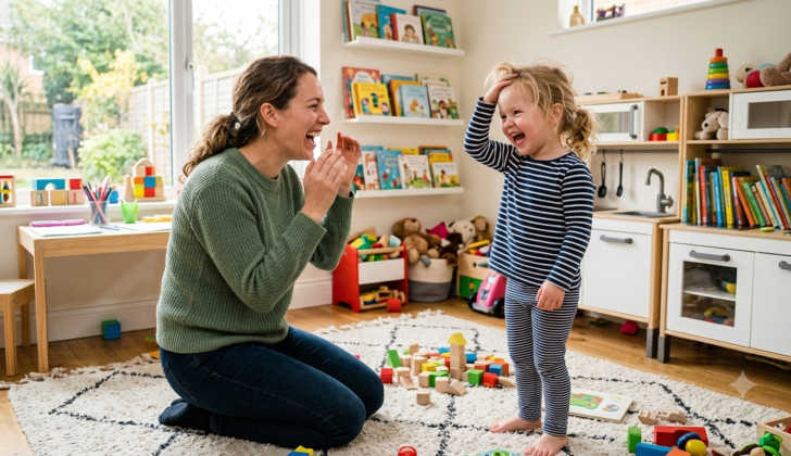 Games like Simon Says help children practice listening, attention, and self-control in a fun way.