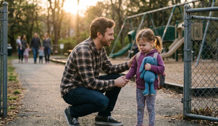 Transitions can be difficult for children. Calm preparation, connection, and sensory support can make changes feel more manageable.