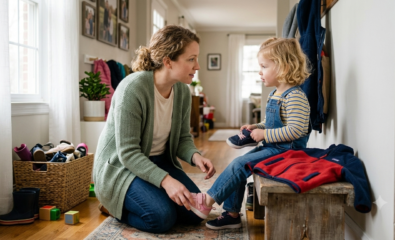 Breaking directions into manageable steps helps children build working memory, listening skills, and independence.